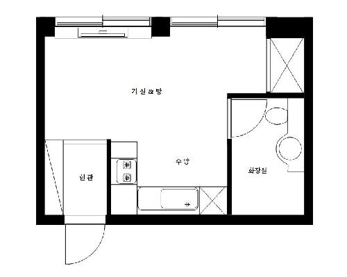 4인실 원룸(30㎡/산)