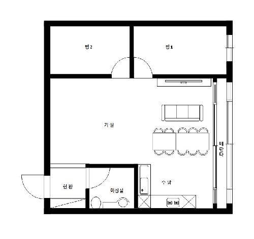8인실(79㎡/바다)