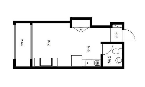 4인실 원룸(33㎡)