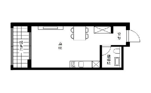 4인실 원룸(33㎡)